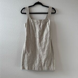 Abercrombie & Fitch Light Gray Mini Dress